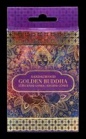 Räucherkegel - Golden Buddha