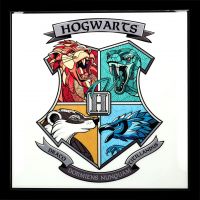 Crystal Clear Picture Harry Potter - Hogwarts Crest
