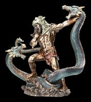 Herkules Figur im Kampf mit Hydra