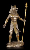 Ägyptische Krieger Figur - Anubis - Bronziert