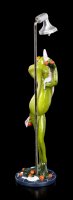 Funny Frog Figurine - Showering