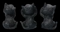 Cat Figurines - Kitties No Evil