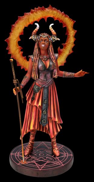 Sorceress Figurine - Element Fire