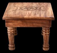 Altar Table 30 cm - Triple Moon