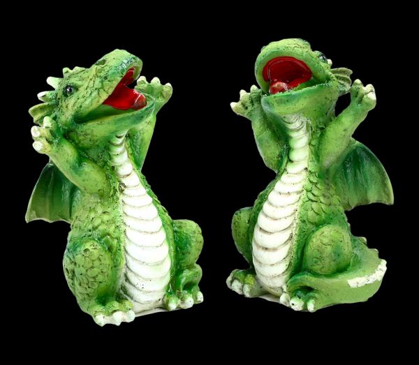 Sweet Dragon Figurine Set of 2 - Hurray