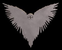 Wandrelief Steampunk Rabe - Blade Raven