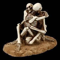 Skeleton Figurine - Love Never Dies - Stay here