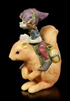 Pixie Figurine - Squirrel Race