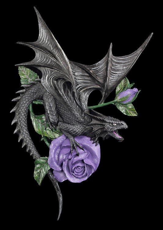 Drachen Wandrelief - Dragon Beauty