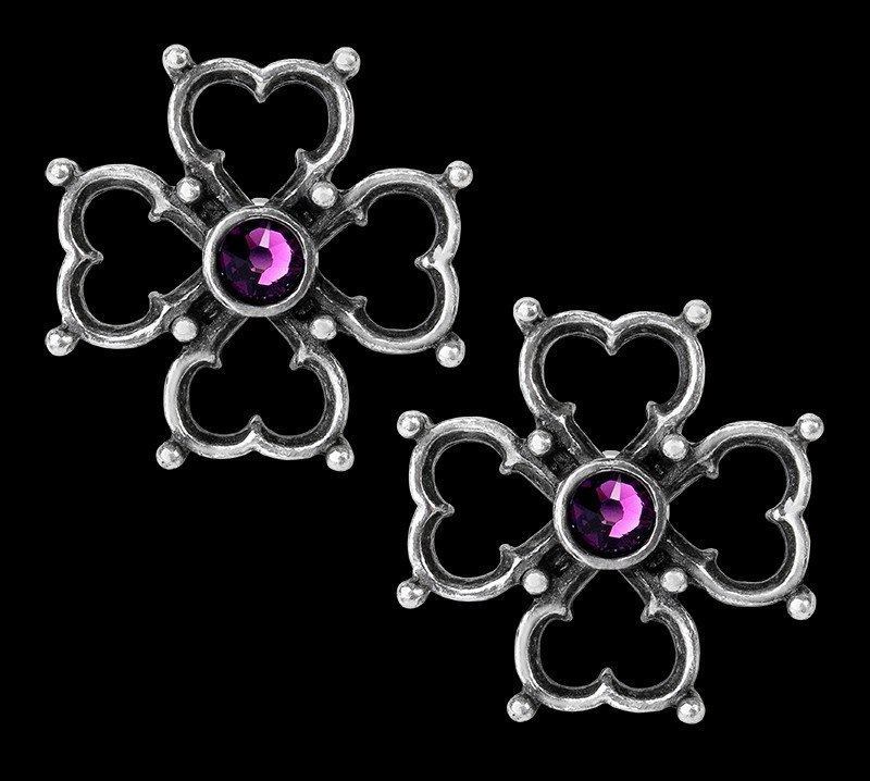 Elizabethan Cross - Alchemy Gothic Earrings