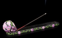 Incense Stick Holder - Sugar Petal Skull