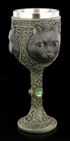 Magic Goblet with Cat - Feline Watcher