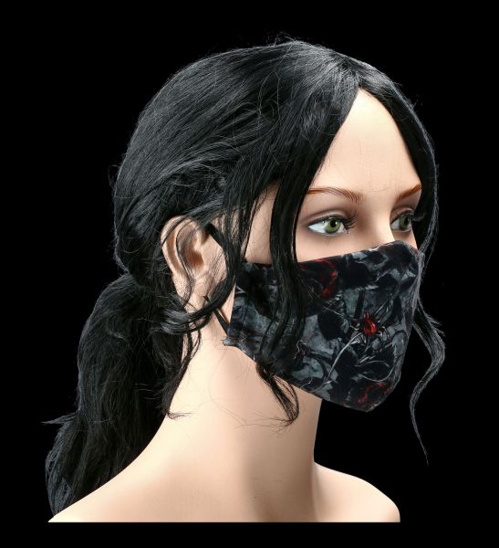 Face Coverings - Nest Mask Bleeding Roses