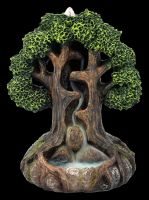 Rückfluss-Räucherhalter - Baum des Lebens
