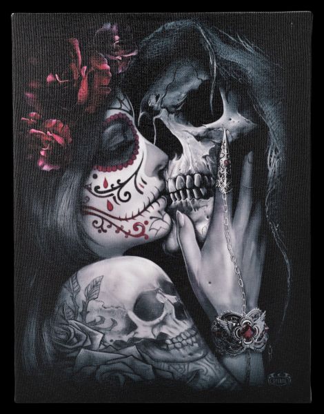 Small Canvas Reaper - Dead Kiss