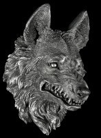 Fantasy Werwolf Deko Wand Wolfskopf The Wild Beast 