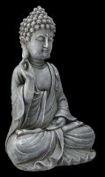 Buddha Figur grau - Chin Mudra