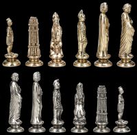 Chess Figurines Romans – Caesar Metal Large