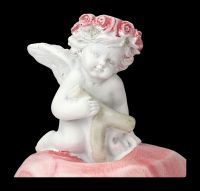 Angel Figurine - Cherub on Apple