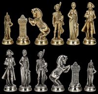 Napoleon Chess Figurines - Metal Large