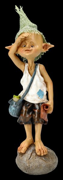 Pixie Kobold Figur - Pfadfinder sieht Ziel