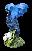 Dragon Figurine - Blueberry by Stanley Morrison