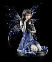 Witch Fairy Figurine - Morgana with Black Cat