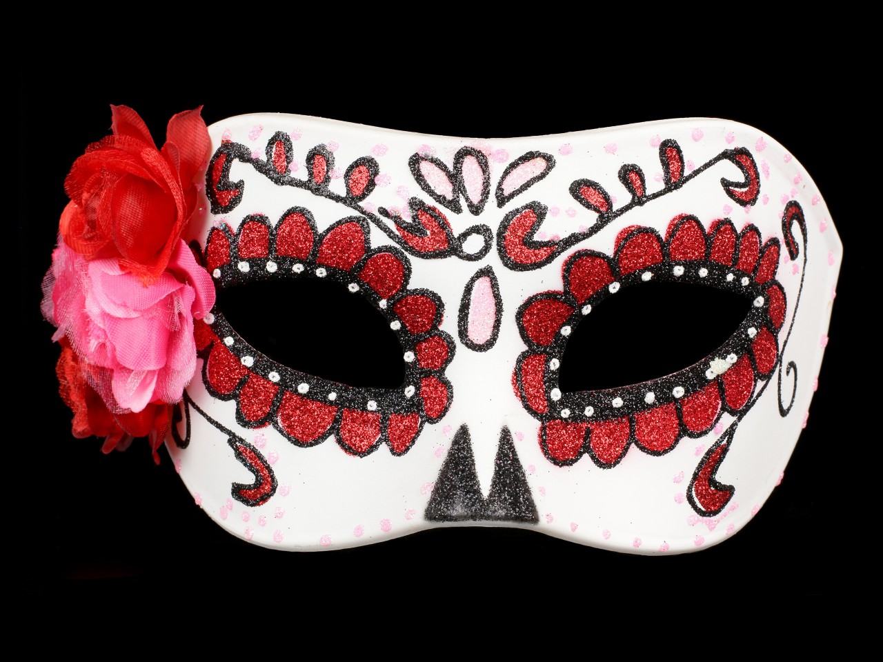 Day of the Dead Mask - Candy Rose