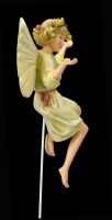 Fairy Figurine to stick - White Bryony Fairy
