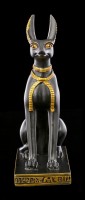 Anubis Figur - Ägyptischer Gott schwarz-gold - klein