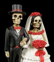 Skelett Brautpaar - Love Never Dies - Eternally Yours