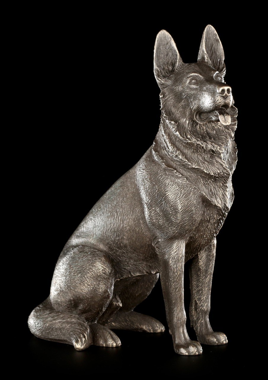Dog Figurine - German Shepherd sitting
