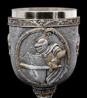 Knight Goblet - With Sword and Shield
