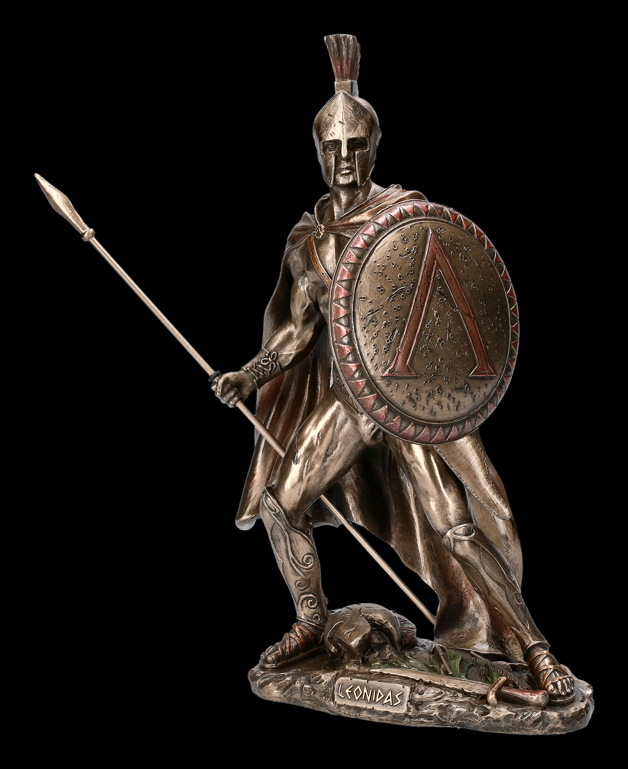 bronziert Italienische Ritter Rüstung Niccolo Silva von Mailand Veronese 
