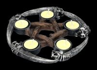 Tealight Holder - Scythe Pentagram