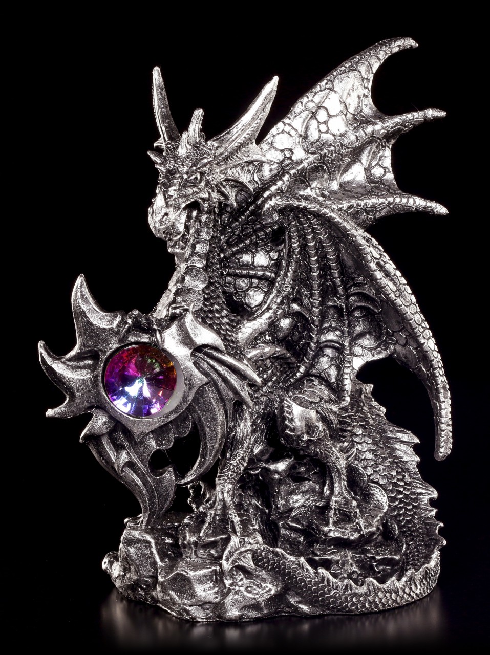 Dragon Figurine - Nitidus guards Gemstone