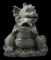 Garden Figurine - Dragon with Turtle