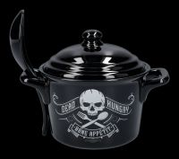 Soup Bowl Set - Skull Bone Appetit