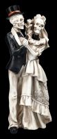 Skeleton Figurine - Laughing Bride and Groom