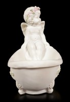 Angel Figurine - Sitting on Bathtub