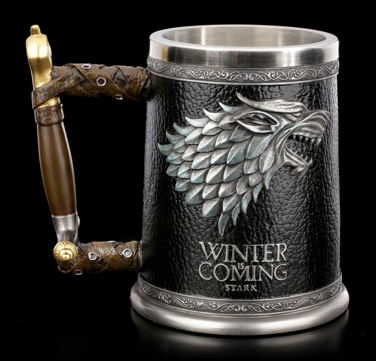 Winter Is Coming Game of Thrones Tankard Collectable Drinking Glass Vessel Gift 