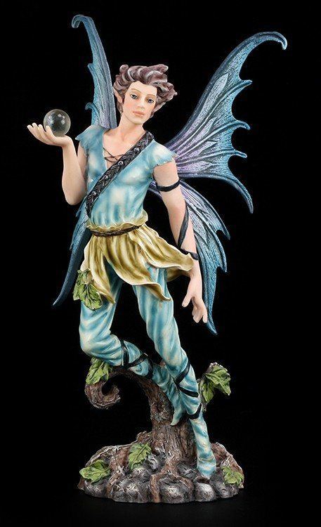 Male Fairy Figurine - Fly Away