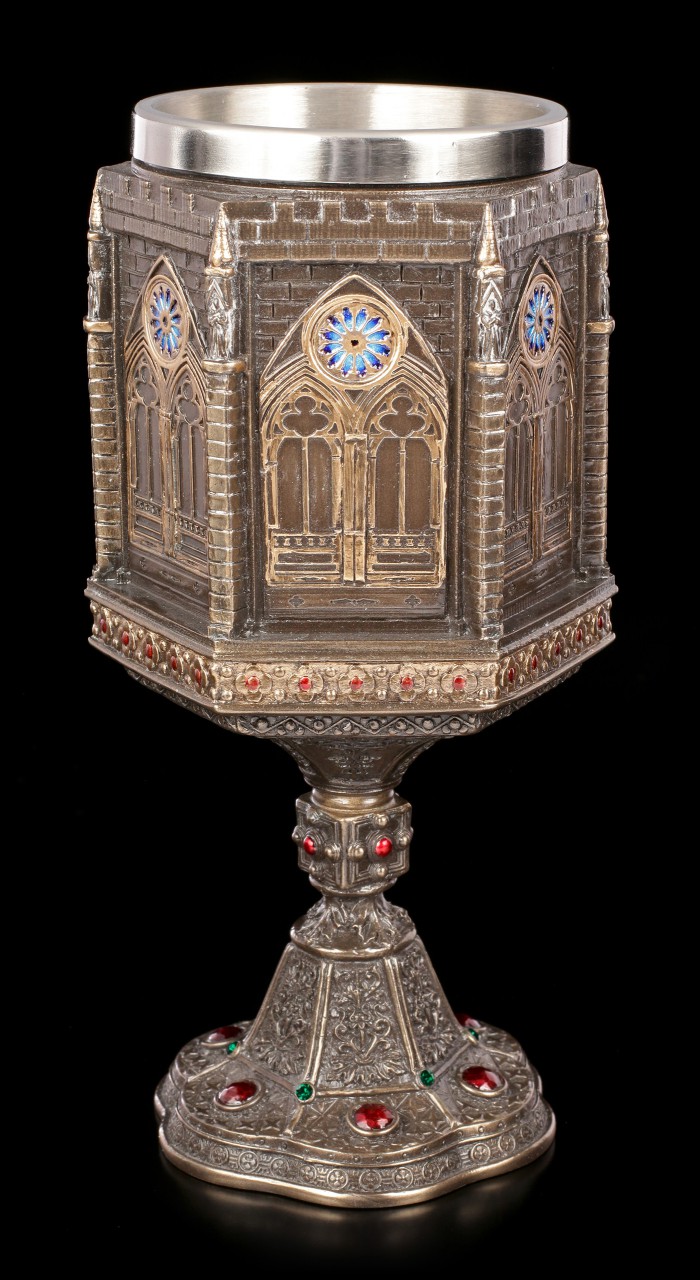 Goblet - Cathedral Decorated with Gemstones