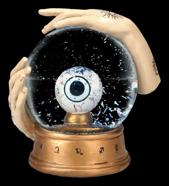 Snow Globe Fortune Teller - All Seeing Eye