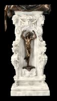 Perseus Figurine on Column with Head of Medusa - XL