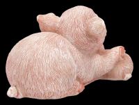Mini Pig Figurine with Baby Pig - Snuggle