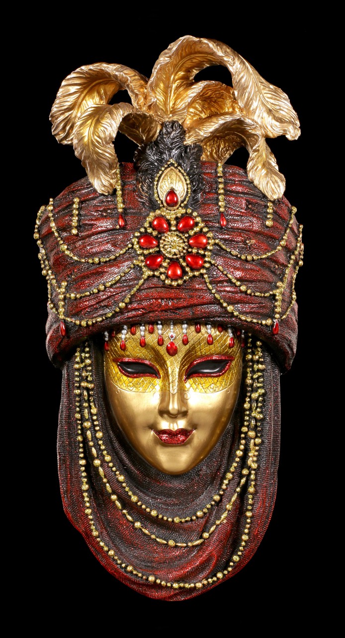 Colorful Venetian Mask - Rubidus