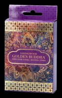 Räucherkegel - Golden Buddha