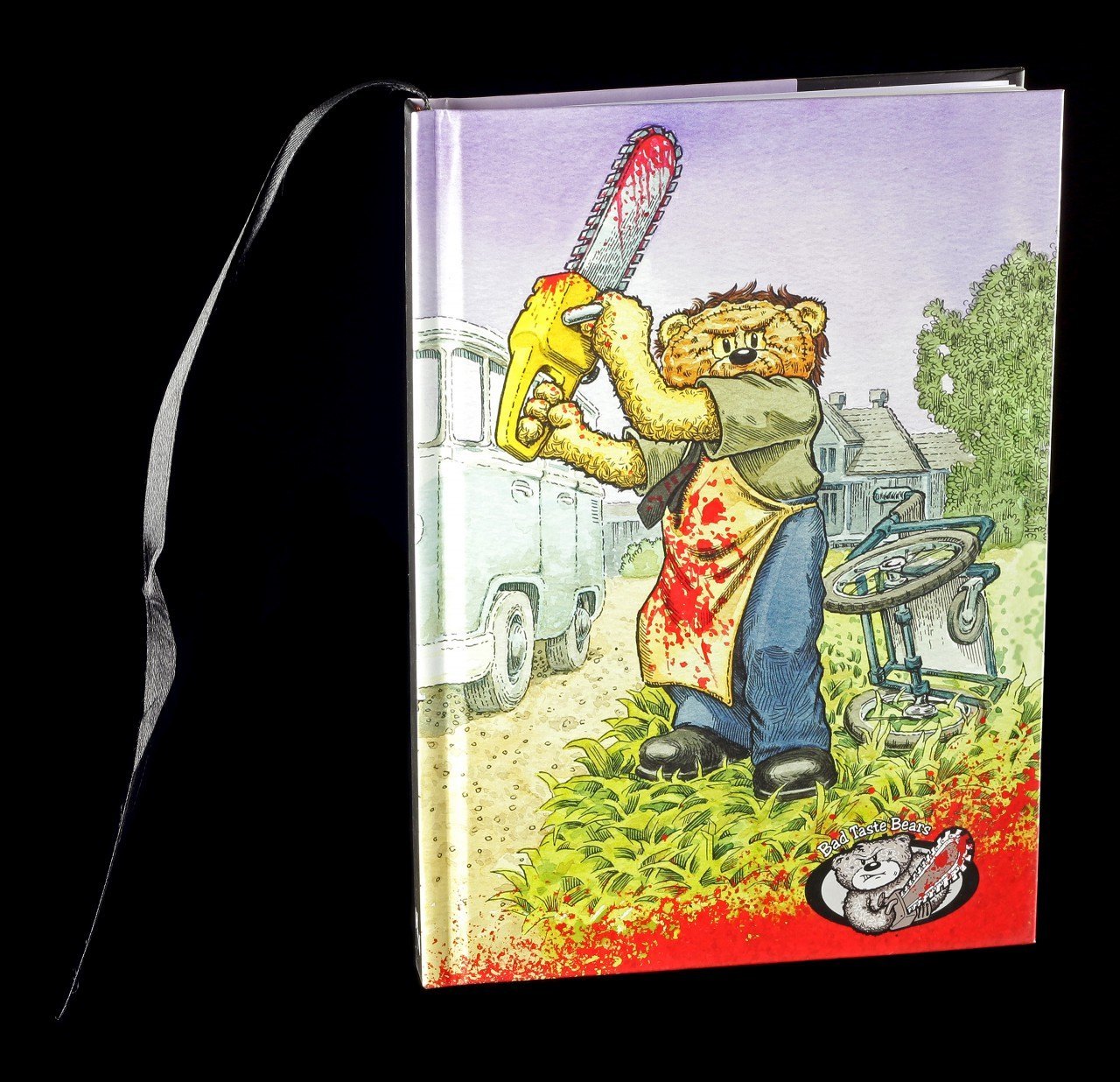 Hardcover Notizbuch - Bad Taste Bears - Stitch