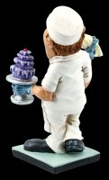 Funny Job Figurine - Confectioner with Cake